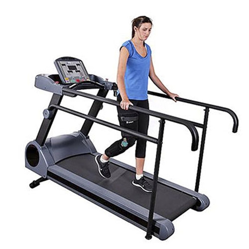 long handrail physiomill rehabilitation treadmill