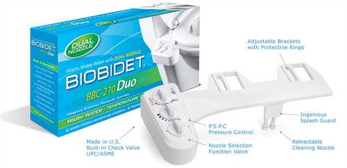 Duo Bidet Attachment