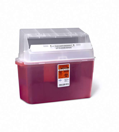 Patient Room Sharps Containers - 5 qt, Wall/Free