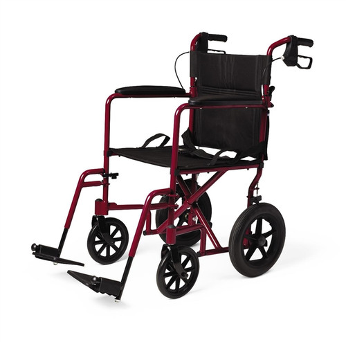 Aluminum Transport Chair with 12" Wheels