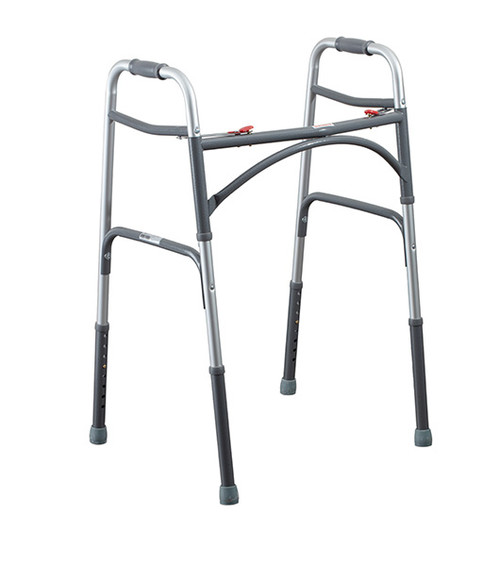 Bariatric 2 Button Folding Walker