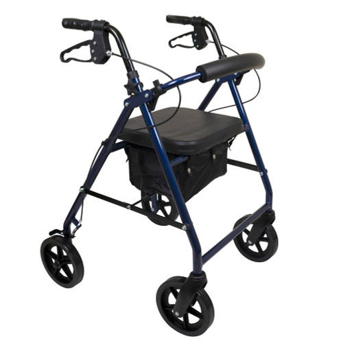 ProBasics Deluxe Aluminum Rollator with 8-inch Wheels