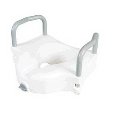 Classics Raised Toilet Seat with Armrests