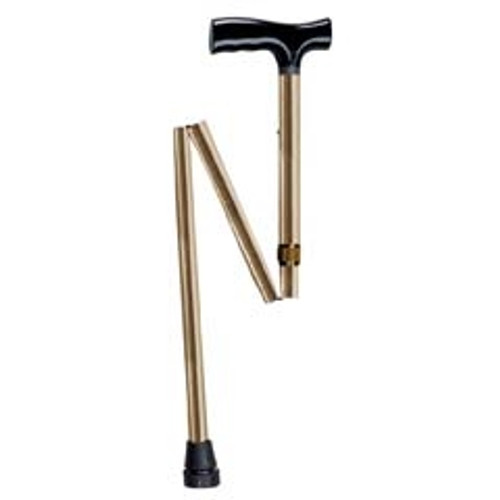 Lightweight Adjustable Folding Cane with T Handle