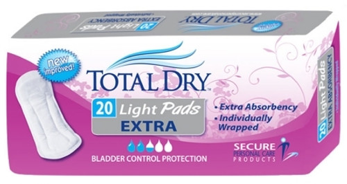 Secure Personal Care Products TotalDry Bladder Control Pad 1