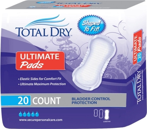 Secure Personal Care Products TotalDry Bladder Control Pad 6