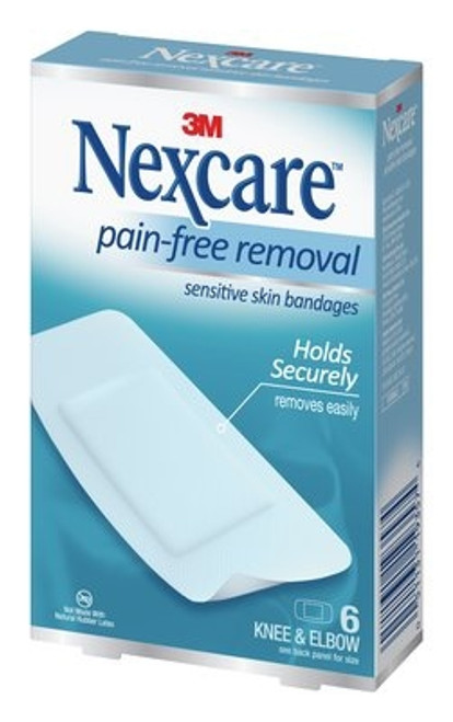 Adhesive Strip Nexcare Knee Elbow White