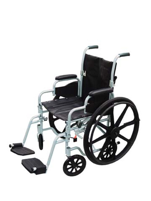 Drive Poly-Fly Transport Chair Wheelchair