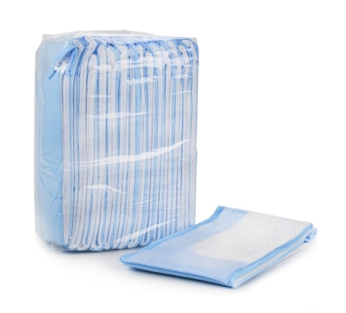 Underpad McKesson Ultra Lite 23 X 26 Inch Disposable Fluff Light Absorbency