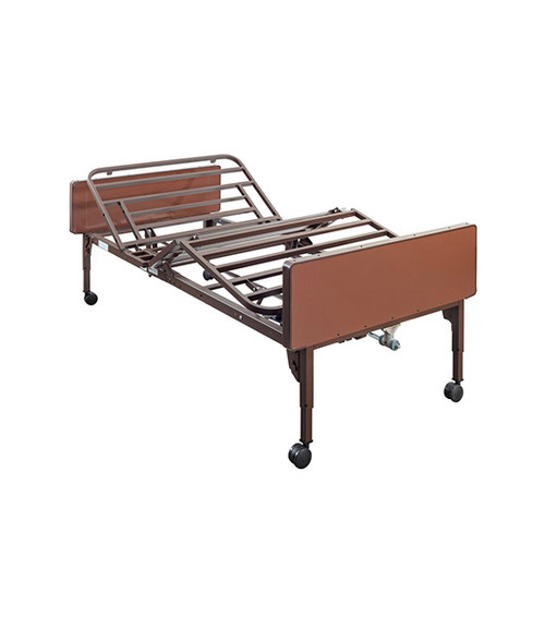 BARIATRIC HOMECARE BED 42" WIDE HALF RAILS