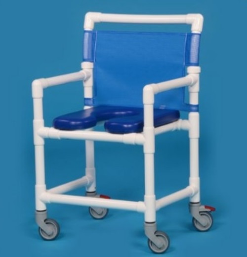 Oversize Open Front Soft Seat Shower Chair - VLOF9200OS