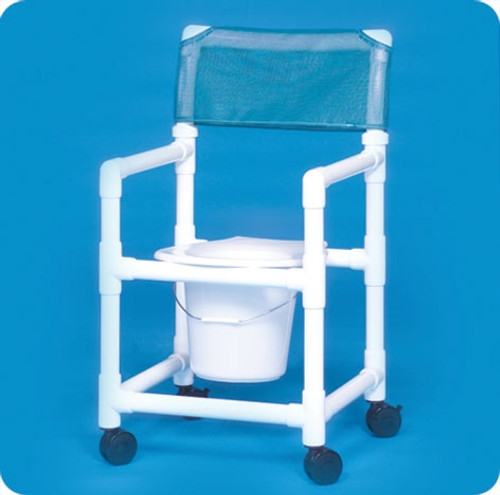 Standard Line Slant Seat Shower Chair Commode - VLSC16P