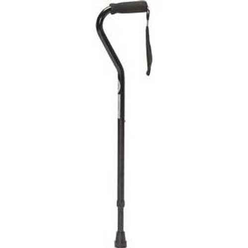 Offset Adjustable Height Cane