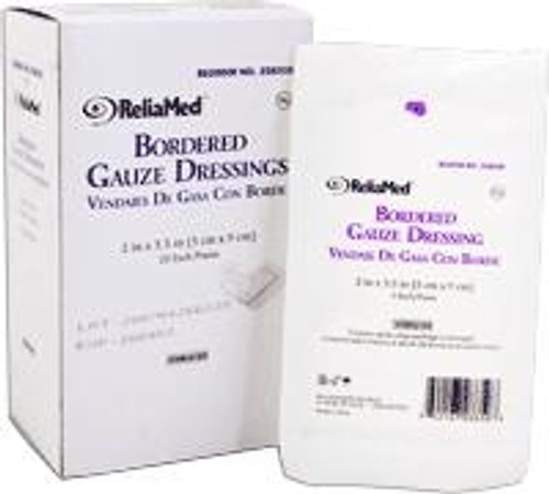 ReliaMed Bordered Gauze Dressings