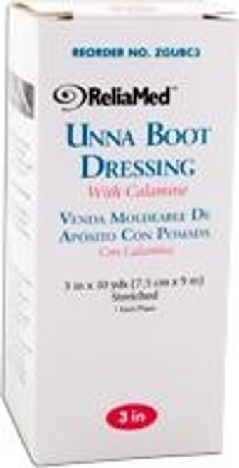 ReliaMed Unna Boot Dressing - With Calamine