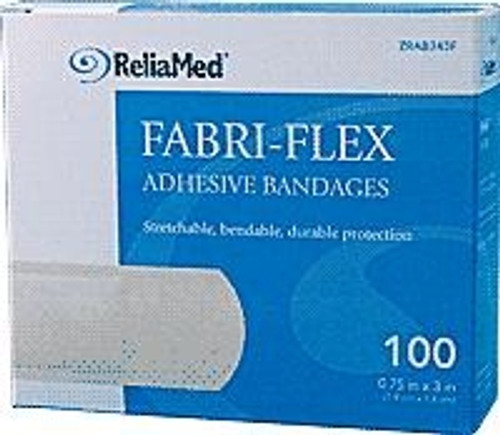 ReliaMed Adhesive Bandages - Fabri Flex