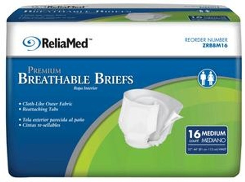 ReliaMed Premium Breathable Briefs