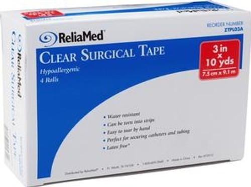 ReliaMed Clear Surgical Tape