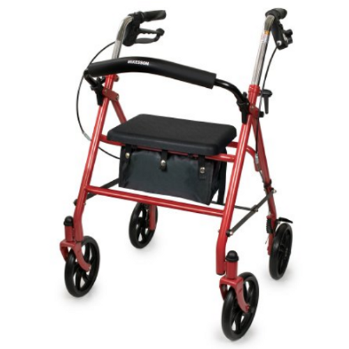 Folding Steel Frame Rollator