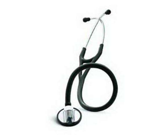 3M Littmann® Master Cardiology™ Stethoscope, 27" L, Latex-Free, Soft Sealing Eartip, Black Tube