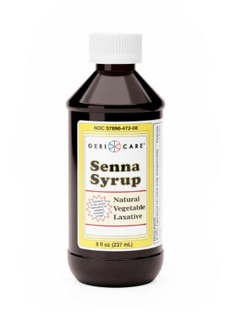 Laxative Geri-Care® Syrup 8 oz. Senna Leaf Extract