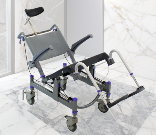 EZPZ-AT Shower Commode Chair (Attendant Tilt)